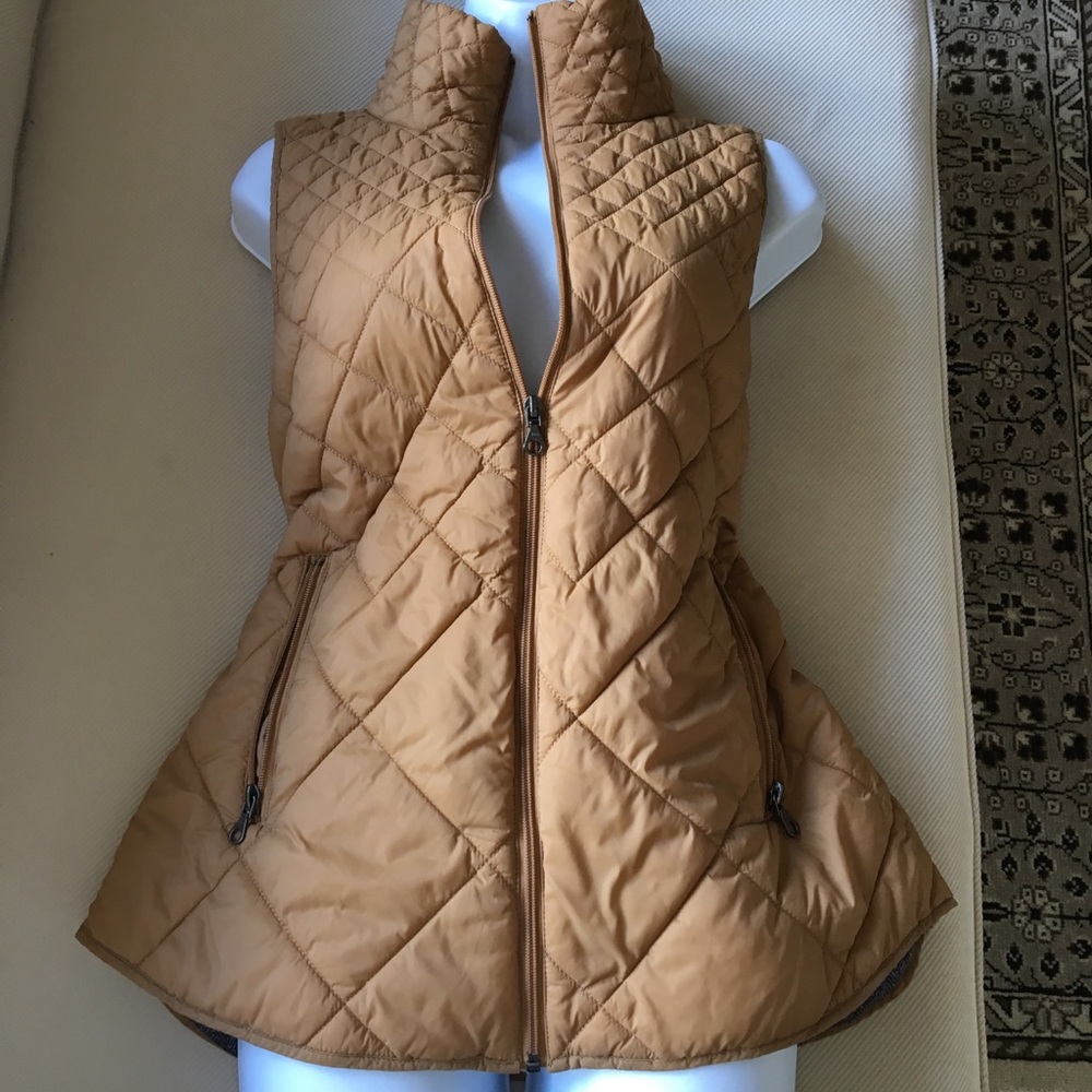 G. H. Bass & Co. - caramel quilted vest